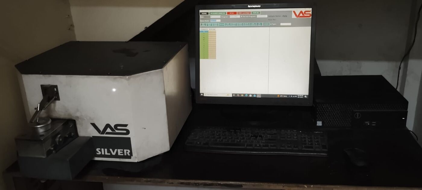 VAS optical emission spectrometer for chemical analysis